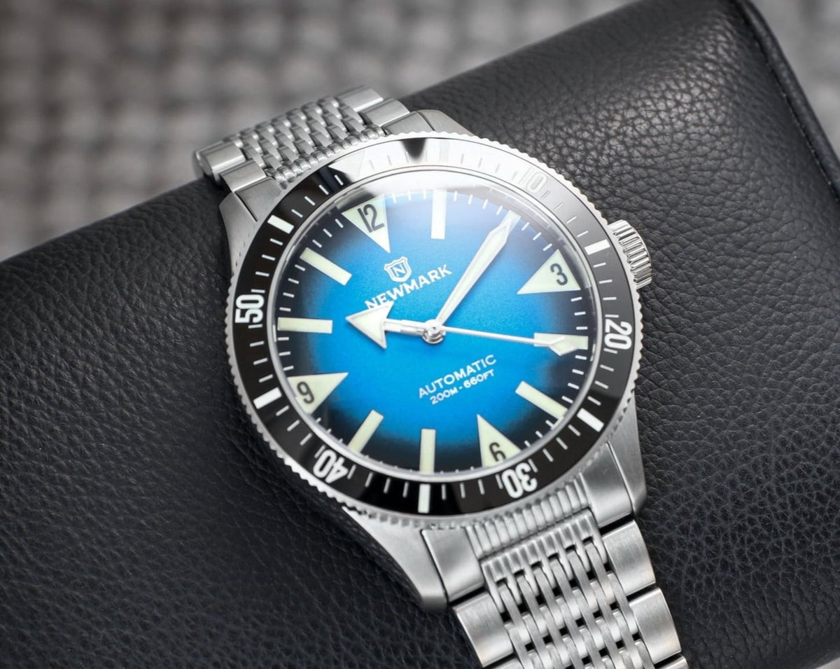 71 Sports Blue Dial – Newmark Watch Company